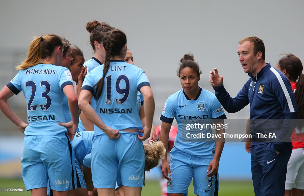 Manchester City v Arsenal - Women's Super League