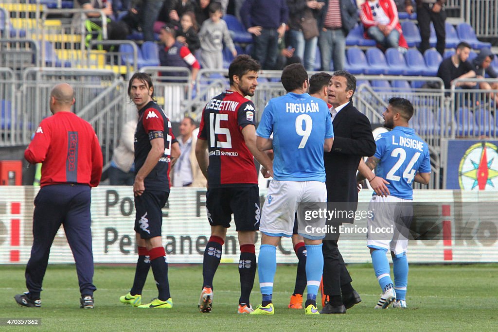 Cagliari Calcio v SSC Napoli - Serie A