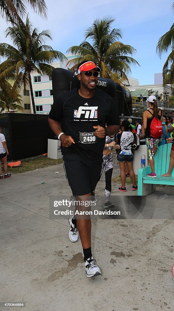 Celebrities Take Part In Life Time South Beach Triathlon