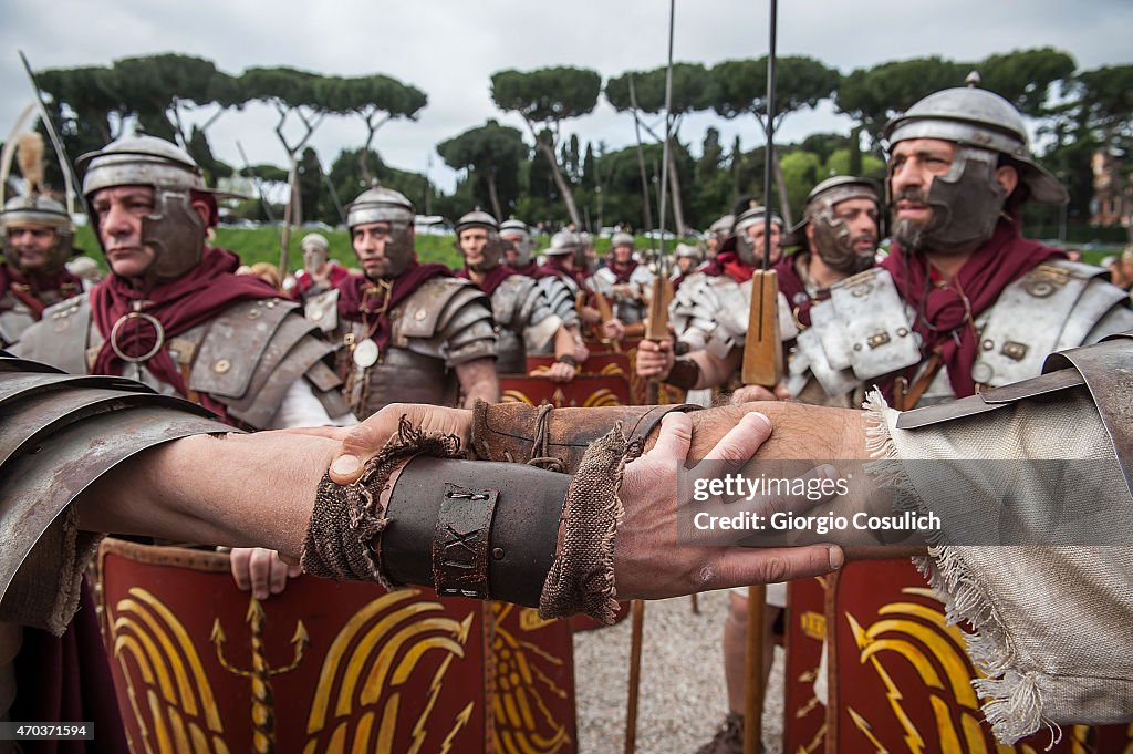 The People Of Rome Hold Their Annual Celebrations On The Anniversary Of Its Founding