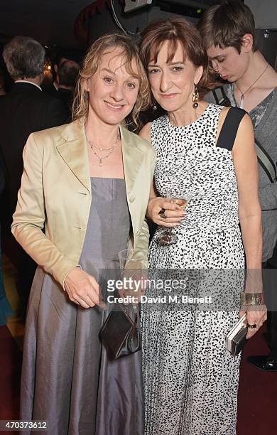 Niamh Cusack and Haydn Gwynne attend The Old Vic for A Gala Celebration in Honour of Kevin Spacey as the artistic director's tenure comes to an end...