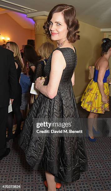 Elizabeth McGovern attend The Old Vic for A Gala Celebration in Honour of Kevin Spacey as the artistic director's tenure comes to an end on April 19,...