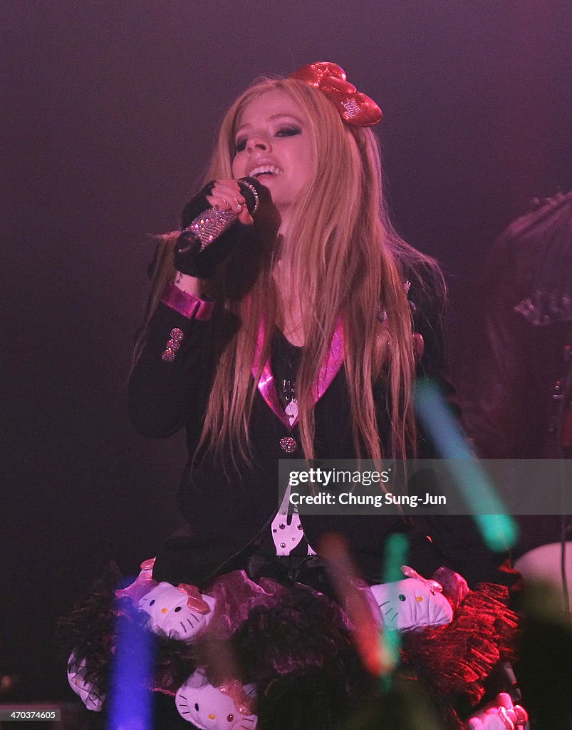 Avril Lavigne In Seoul