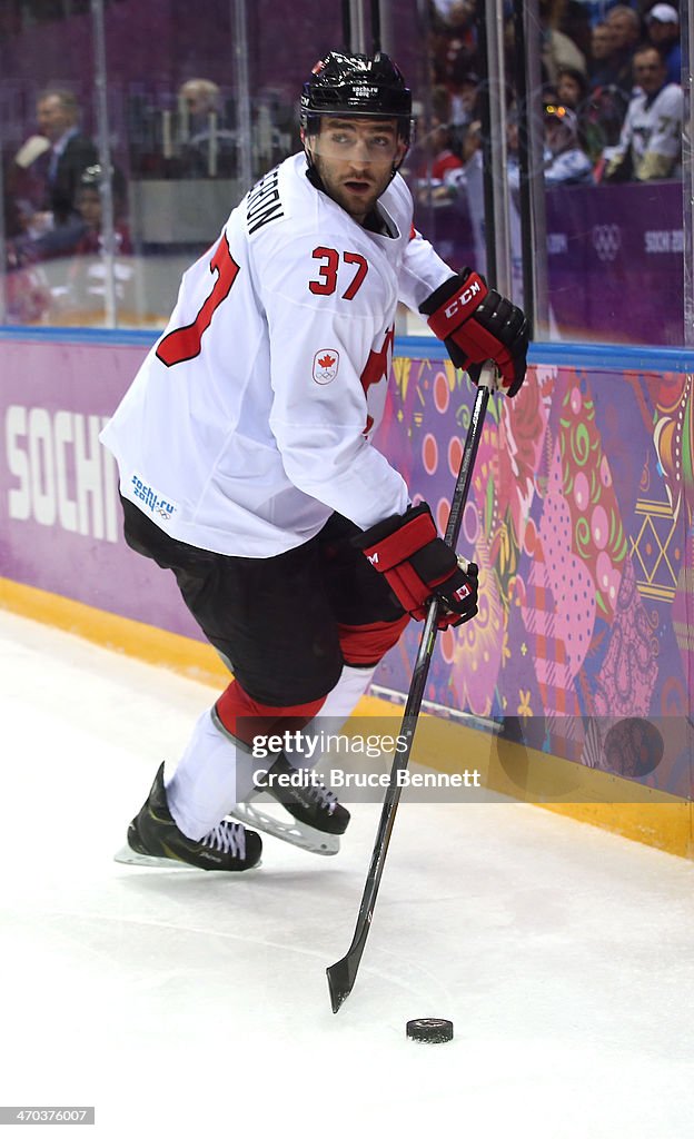 Ice Hockey - Winter Olympics Day 12 - Canada v Latvia