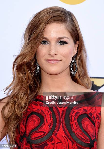 Singer/songwriter Cassadee Pope attends the 50th Academy of Country Music Awards at AT&T Stadium on April 19, 2015 in Arlington, Texas.