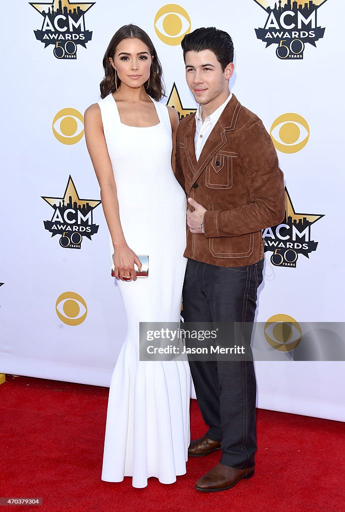 50th Academy Of Country Music Awards - Arrivals