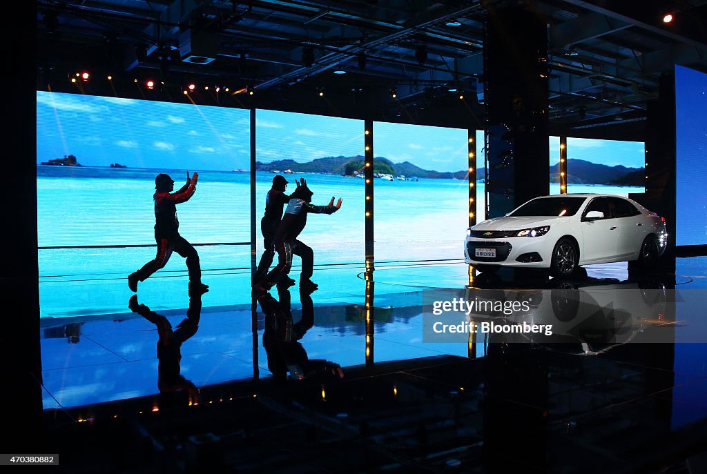 General Motors Co. Media Event Ahead Of Auto Shanghai 2015