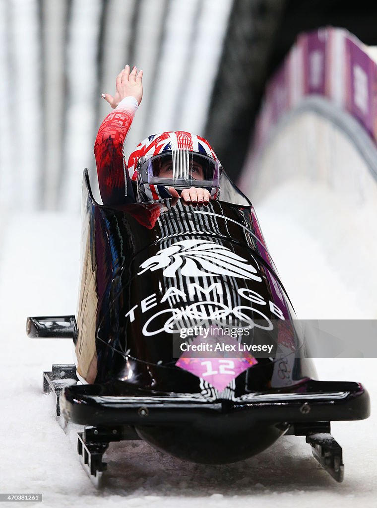 Bobsleigh - Winter Olympics Day 12