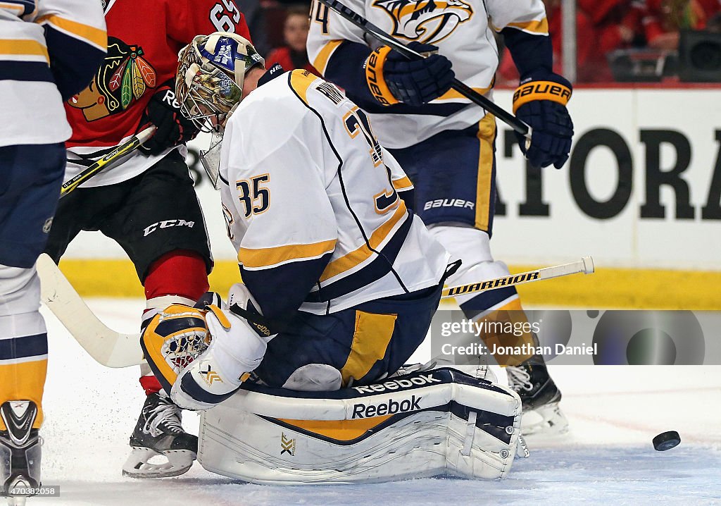 Nashville Predators v Chicago Blackhawks - Game Three