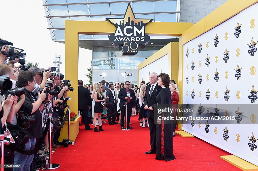 50th Academy Of Country Music Awards - Red Carpet