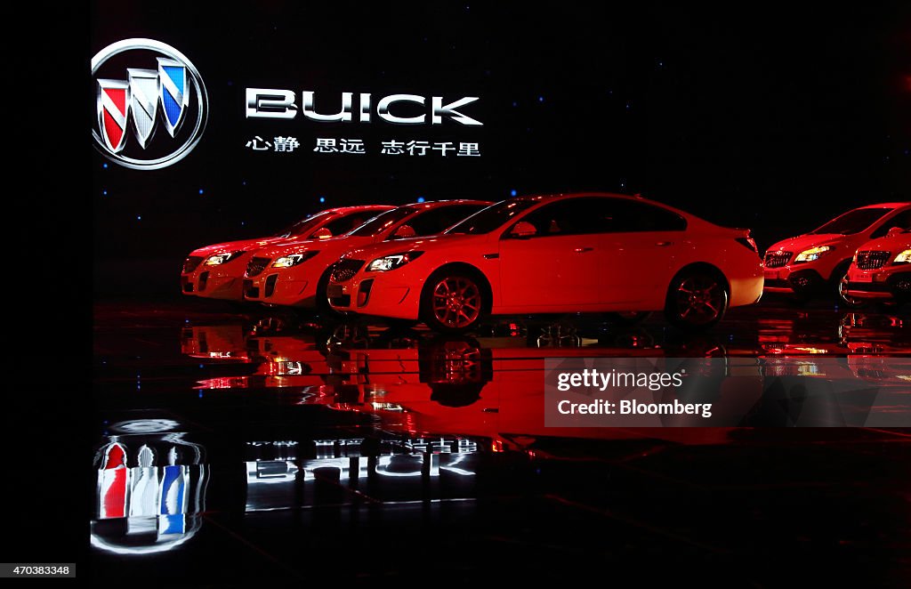 General Motors Co. Media Event Ahead Of Auto Shanghai 2015