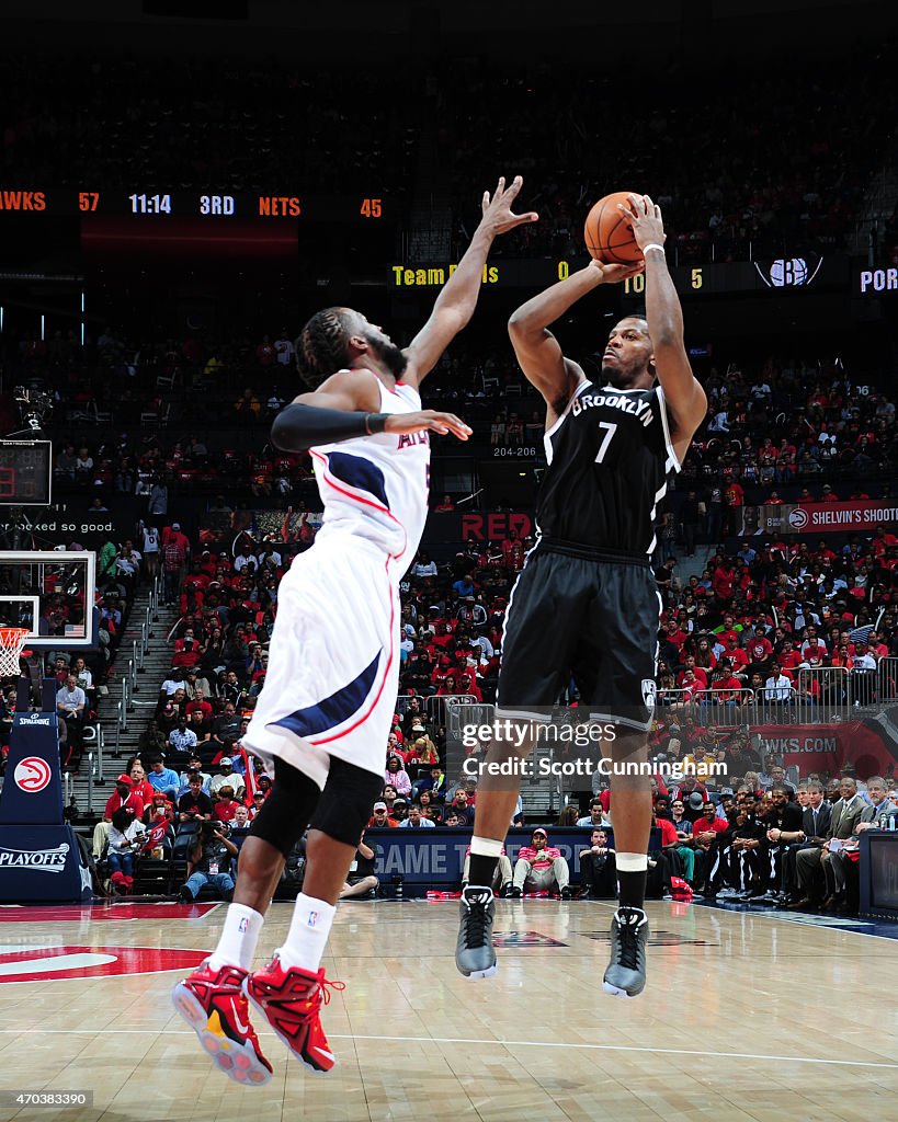 Brooklyn Nets v Atlanta Hawks - Game One