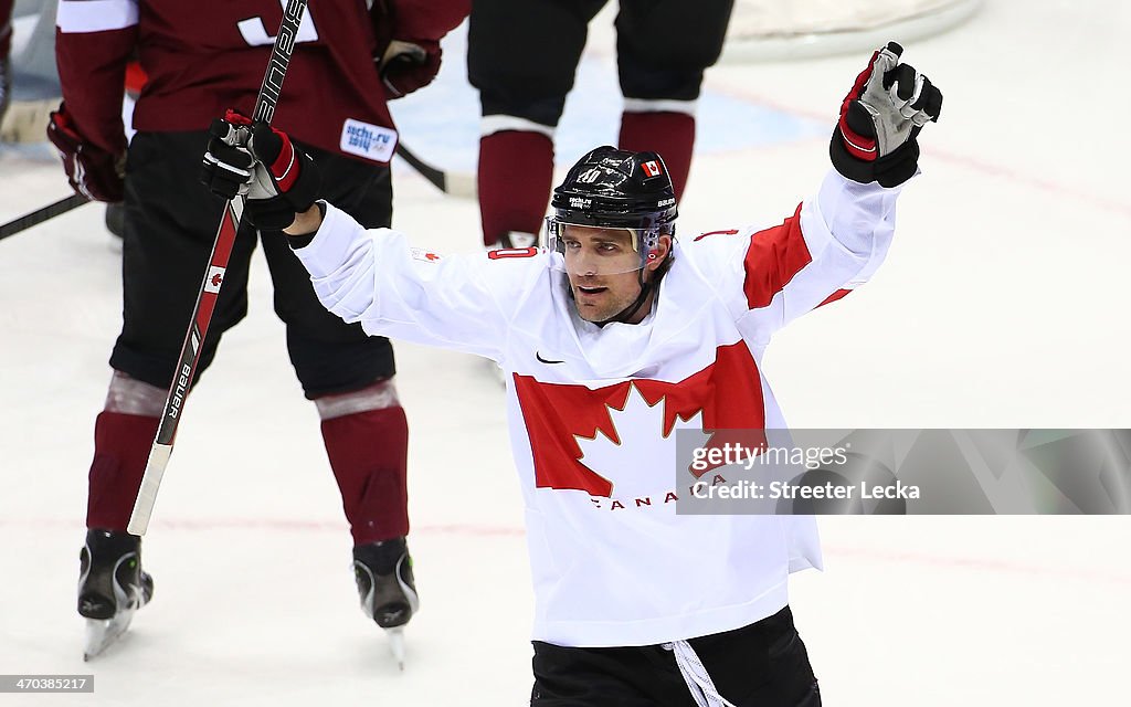 Ice Hockey - Winter Olympics Day 12 - Canada v Latvia