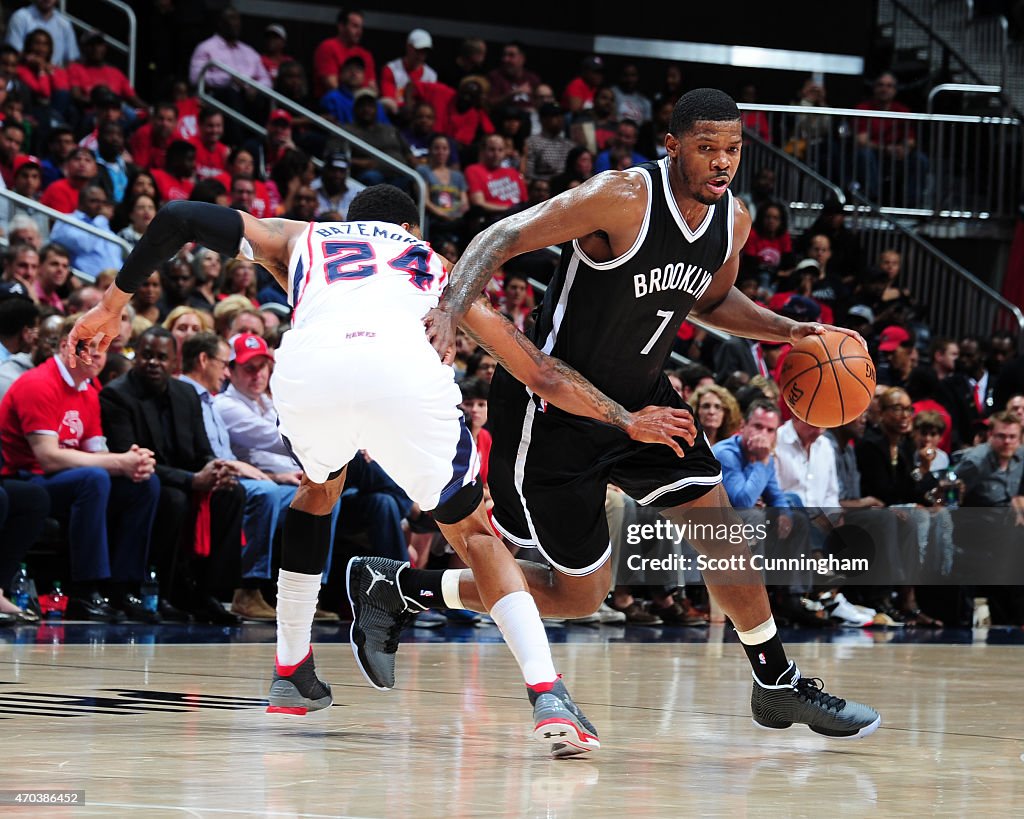 Brooklyn Nets v Atlanta Hawks - Game One