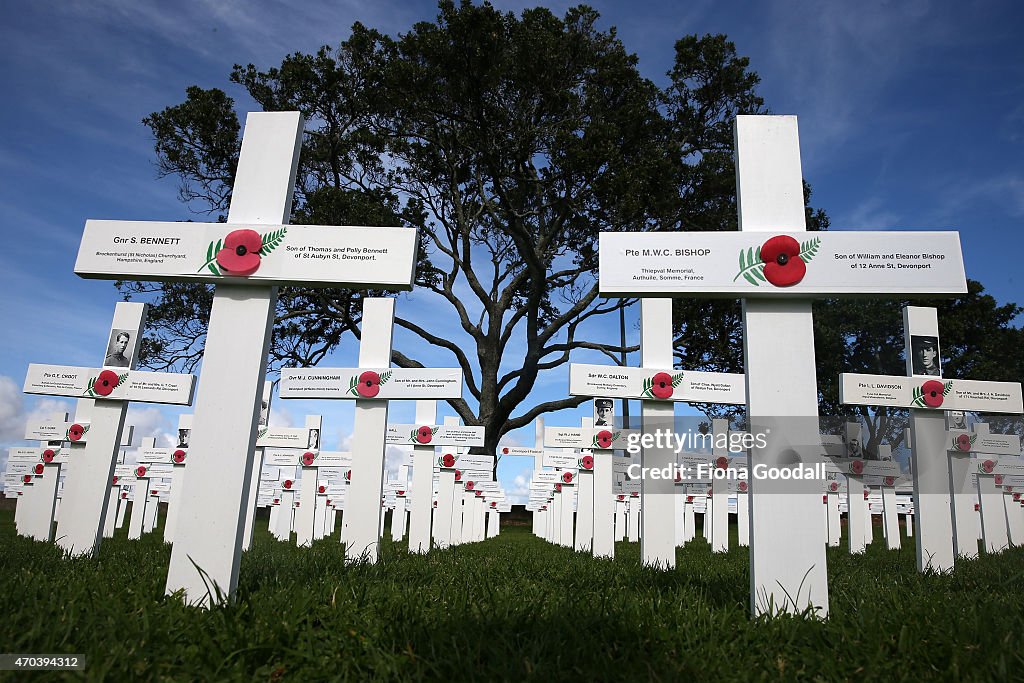 Auckland Prepares For Comemoration Of ANZAC Centenary