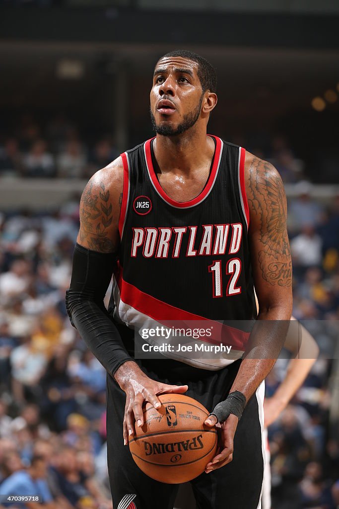 Portland Trail Blazers v Memphis Grizzlies - Game One