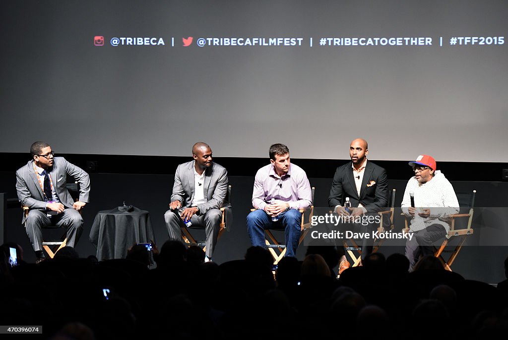 Tribeca Talks/ESPN Sports Film Festival:The Greatest Catch Ever- 2015 Tribeca Film Festival