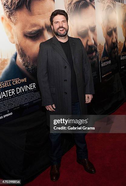 Producer Keith Rodger attends a screening of 'The Water Diviner' at Kerasotes Showplace ICON on April 19, 2015 in Chicago, Illinois.