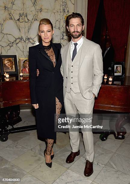 Attends "The Age of Adaline" premiere>> at The Metropolitan Club on April 19, 2015 in New York City.