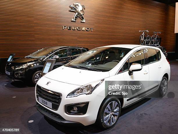 peugeot 3008 - peugeot stock pictures, royalty-free photos & images