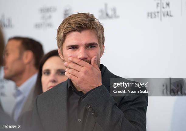 Actor Chris Zylka attends the Dixieland premiere during the 2015 Tribeca Film Festival at SVA Theater 1 on April 19, 2015 in New York City.