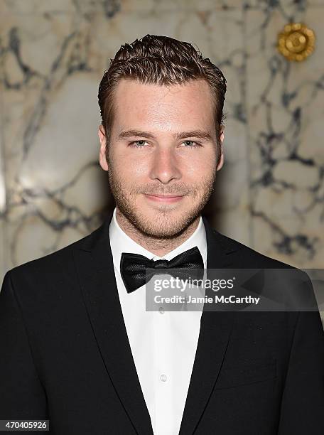 Anthony Ingruber attends "The Age of Adaline" premiere after party at The Metropolitan Club on April 19, 2015 in New York City.