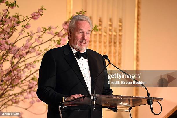 Opera Singer James Morris speaks onstage at the 10th Annual Opera News Awards at The Plaza Hotel on April 19, 2015 in New York City.