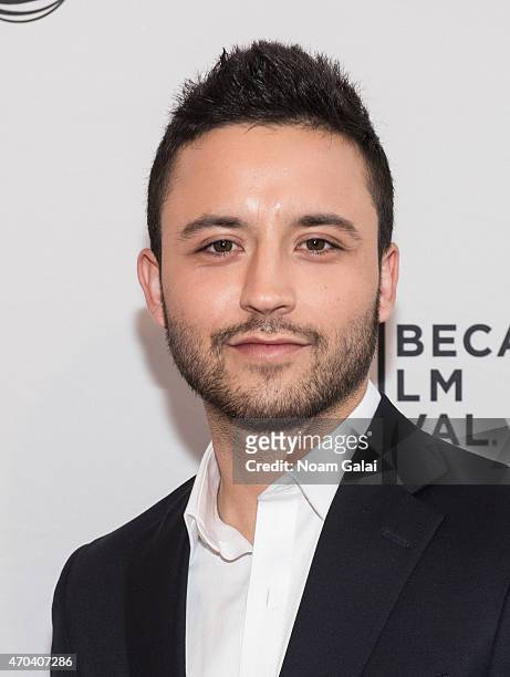 Actor Sergio Figueroa attends the Dixieland premiere during the 2015 Tribeca Film Festival at SVA Theater 1 on April 19, 2015 in New York City.