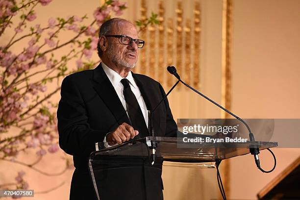 Opera singer Joseph Volpe attends 10th Annual Opera News Awards at The Plaza Hotel on April 19, 2015 in New York City.