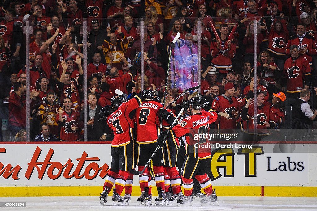 Vancouver Canucks v Calgary Flames - Game Three