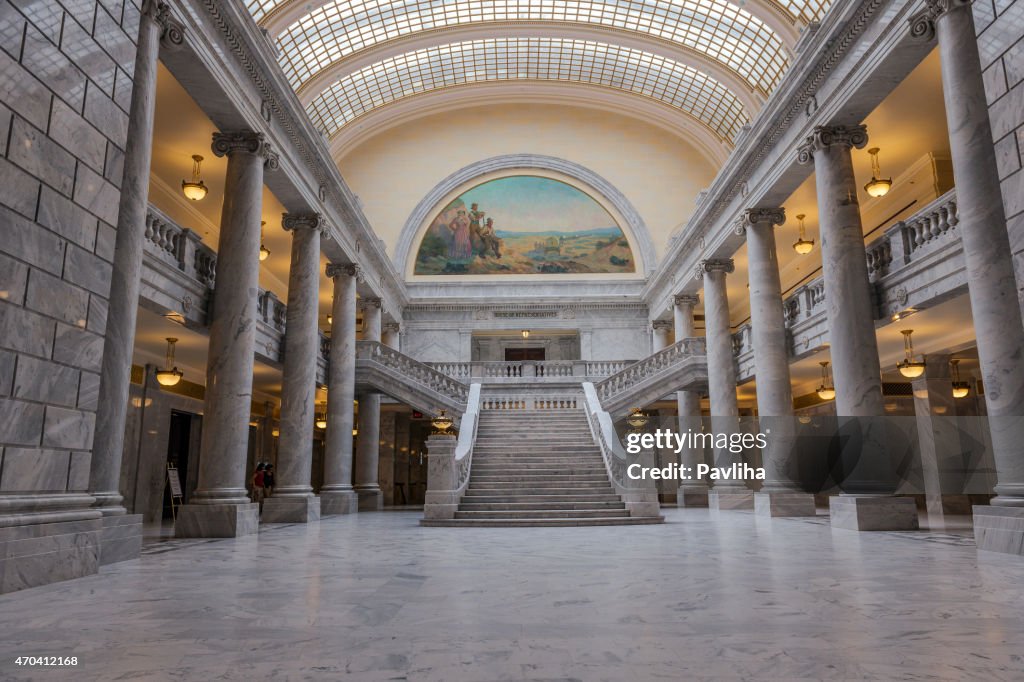 Utah State Capitol Building, Interior Architectural Detail, Salt Lake City