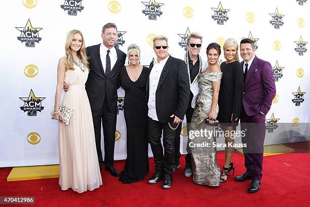 Model Tracy Ripsin, TV personality/retired NFL player Troy Aikman, Tara LeVox, recording artists Gary LeVox and Joe Don Rooney of music group Rascal...