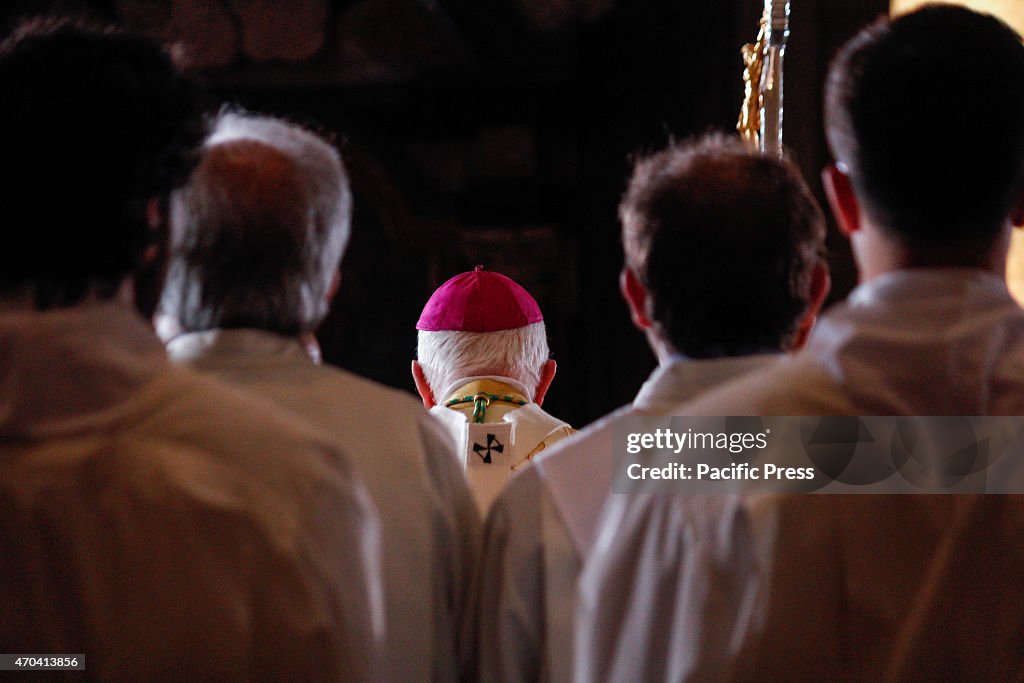 Mass in honor of the Holy Shroud Exposition was held by...