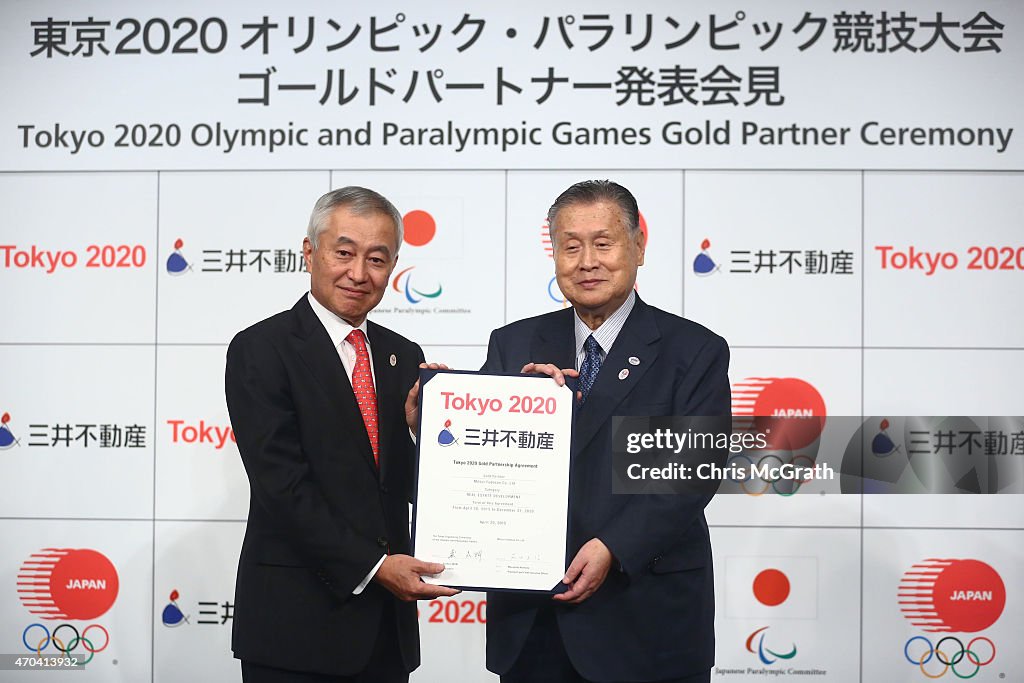 Mitsui Fudosan Co., Ltd. Becomes Gold Partner For Tokyo 2020