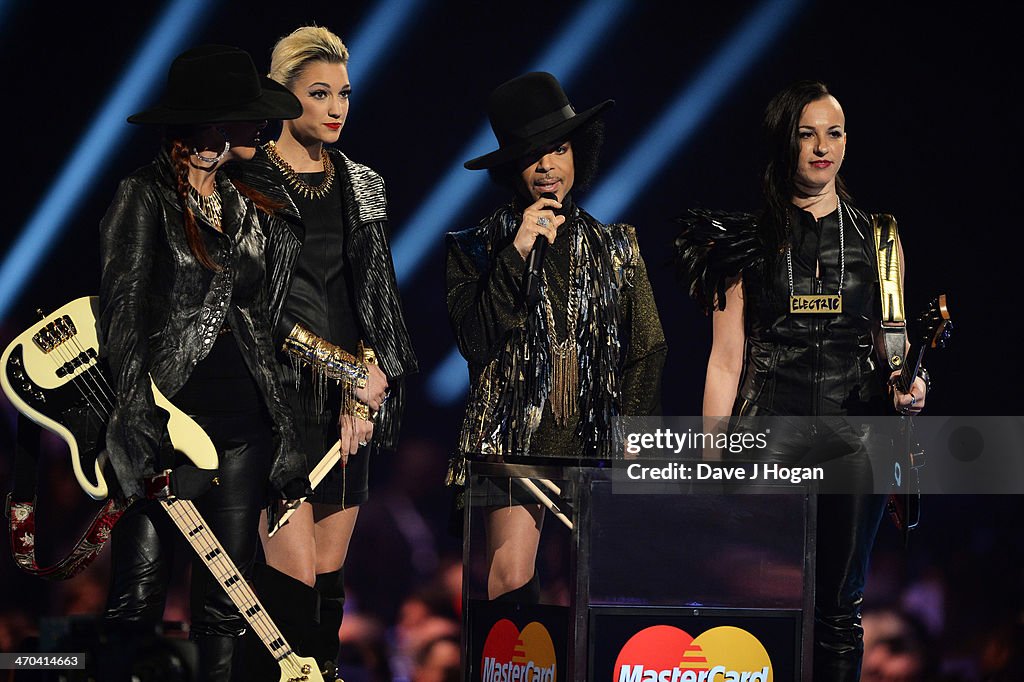 The BRIT Awards 2014 - Show