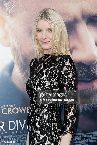 Jacqueline McKenzie attends the premiere of 'The Water Diviner' at TCL Chinese Theatre on April 16, 2015 in Hollywood, California.