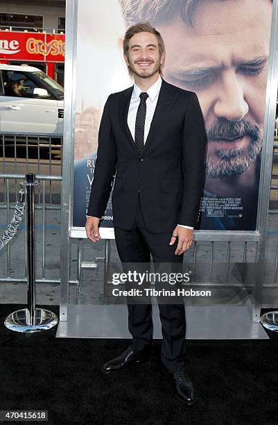 Ryan Corr attends the premiere of 'The Water Diviner' at TCL Chinese Theatre on April 16, 2015 in Hollywood, California.