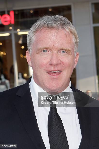 Anthony Michael Hall attends the premiere of 'The Water Diviner' at TCL Chinese Theatre on April 16, 2015 in Hollywood, California.