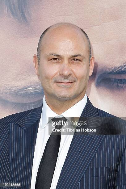Steve Bastoni attends the premiere of 'The Water Diviner' at TCL Chinese Theatre on April 16, 2015 in Hollywood, California.