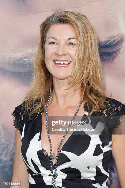 Wendy Wilkins attends the premiere of 'The Water Diviner' at TCL Chinese Theatre on April 16, 2015 in Hollywood, California.