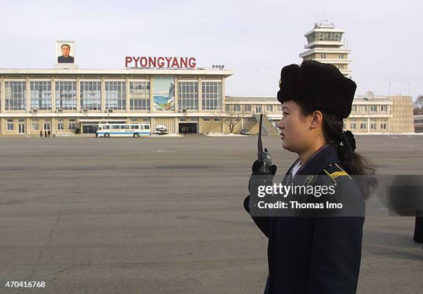 Pyongyang Sunan Sunan Pyongyang International Airport Photos and Premium High Res ...