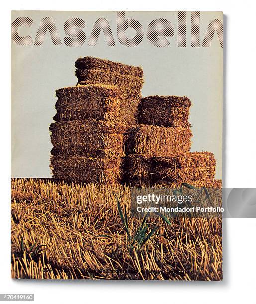 "Cover of Casabella, N. 394, October 1974, 20th Century, graphic, 31 x 24,5 cm Italy, Lombardy, Milan, Arnoldo Mondadori Editore. Whole artwork view....