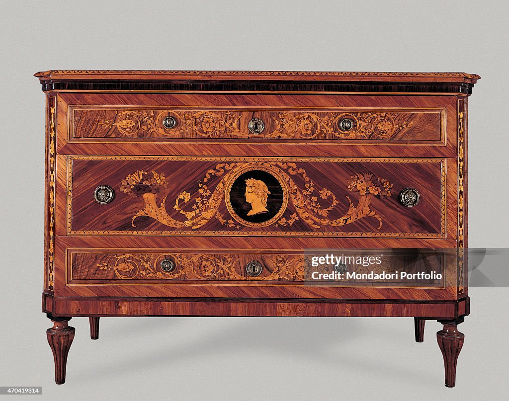 "Chest of drawers, by Giuseppe Maggiolini 18th century, veneered and ...