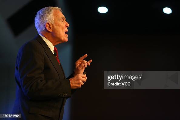 Professor of advertising Robert F. Lauterborn speaks at the 2015