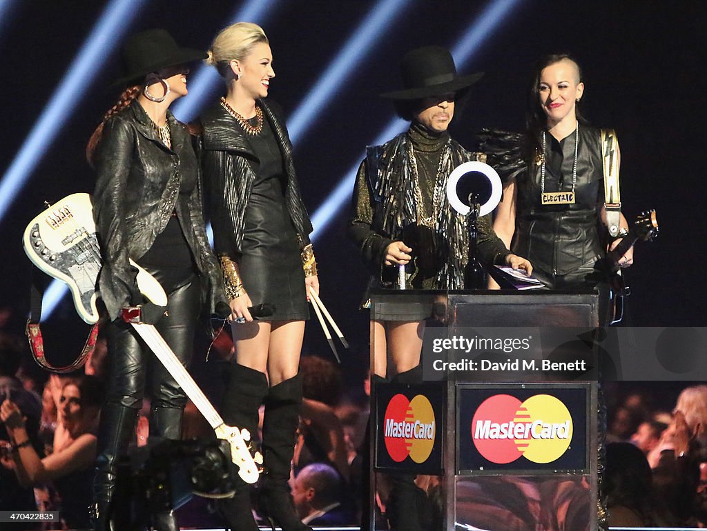 The BRIT Awards 2014 - Show