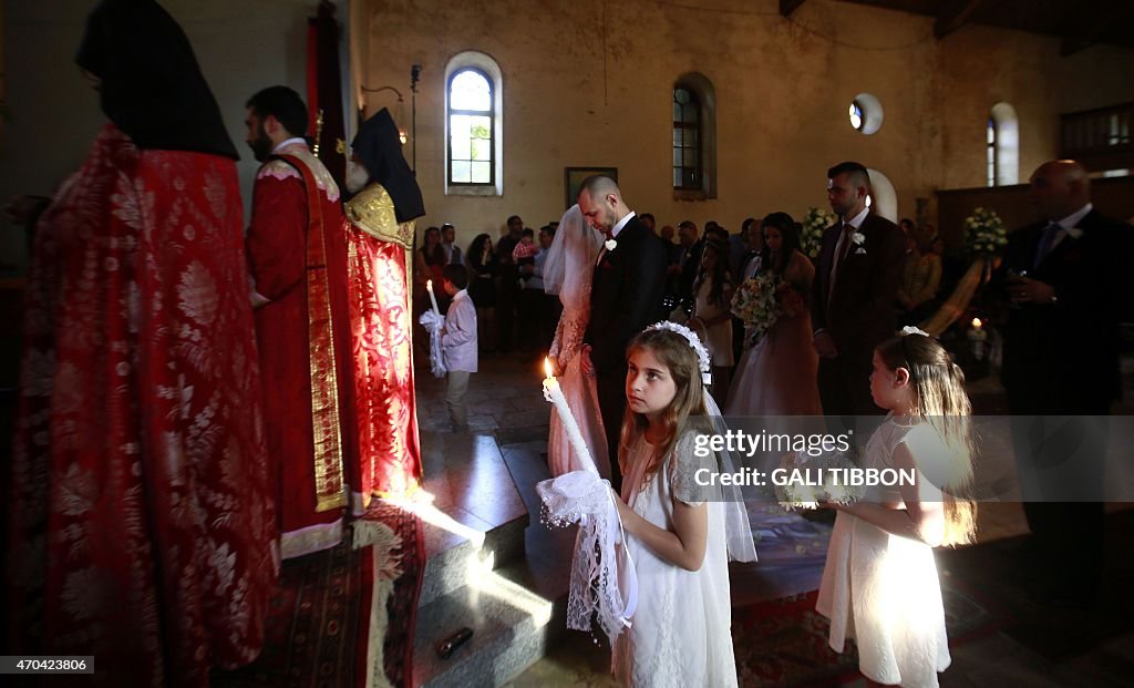 ISRAEL-PALESTINIAN-ARMENIAN-WEDDING