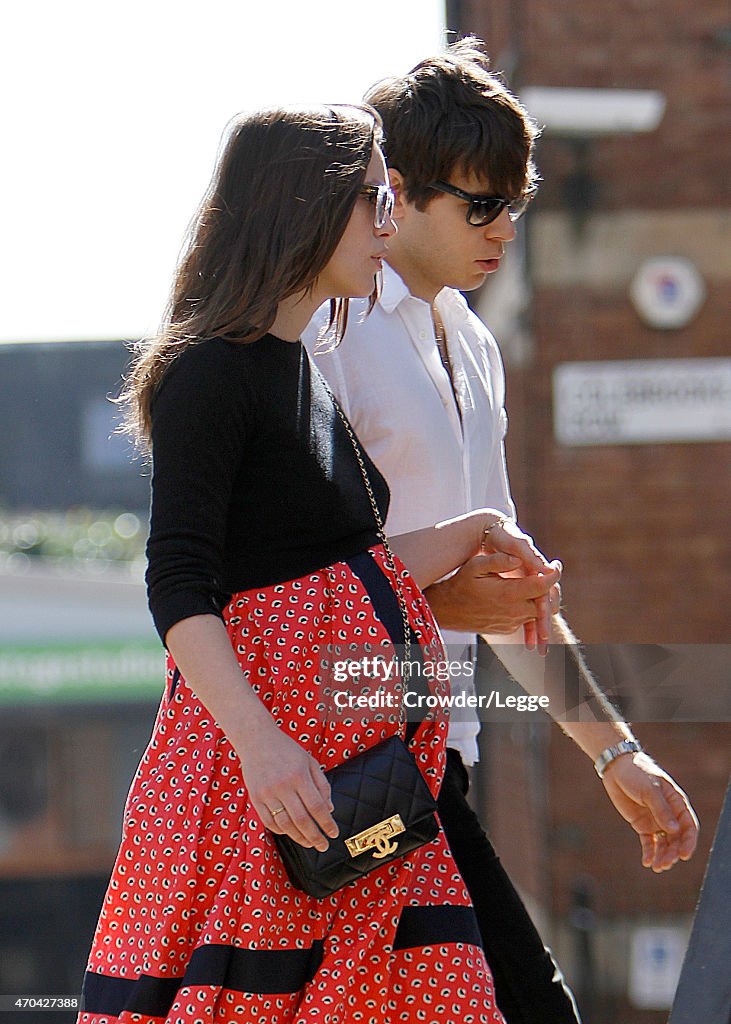 Keira Knightley & James Righton Sighting -  April 15,2015