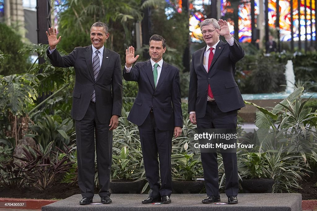 Press Conference of North American Leaders