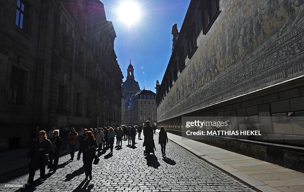 GERMANY-TOURISM-ARCHITECTURE-DRESDEN