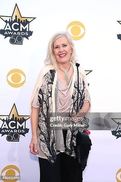 Janie Fricke attends the 50th Academy Of Country Music Awards at AT&T Stadium on April 19, 2015 in Arlington, Texas.